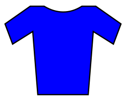 Blaues Trikot